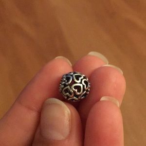 Hearts pandora charm